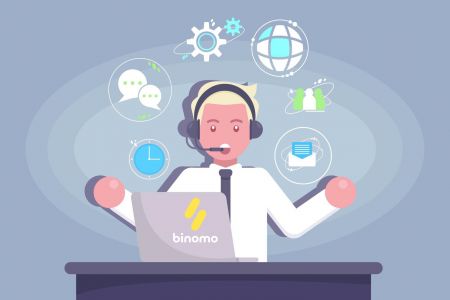 Como entrar em contato com o suporte Binomo