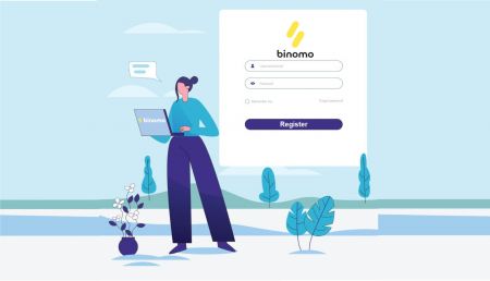 Como fazer login e verificar a conta no Binomo