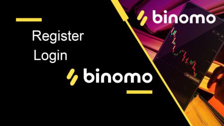 Hoe om te registreer en aan te meld by Binomo