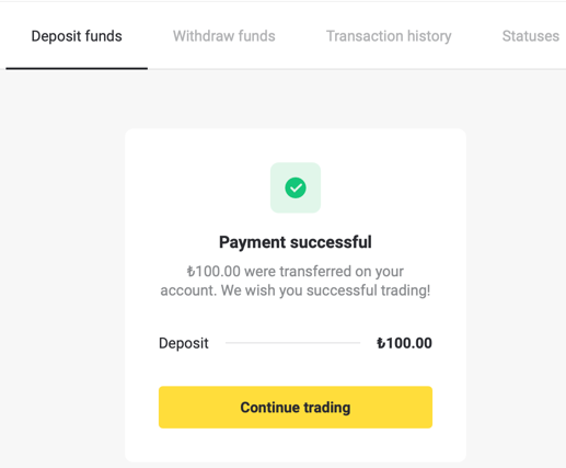 Deposite fundos no Binomo via cartões bancários da Turquia (Visa / MasterCard), Internet Banking (transferência bancária, QR Code, CEPbank, AKBANK, Türkiye İş Bankası, TEB, Deniz Bank, Ziraat Bankası, Türkiye Finans) e carteiras eletrônicas Deposite fundos no Binomo via cartões bancários da Turquia (Visa / MasterCard), Internet Banking (transferência bancária, QR Code, CEPbank, AKBANK, Türkiye İş Bankası, TEB, Deniz Bank, Ziraat Bankası, Türkiye Finans) e carteiras eletrônicas