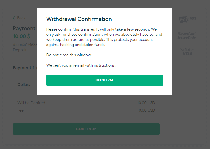 ADV Cash를 통해 Binomo에 자금 입금