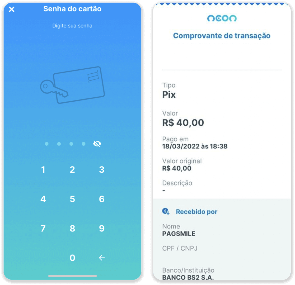 Diposita fons a Binomo a través de la banca per Internet del Brasil (Bank Transer, Paylivre, Loterica, Itau, Boleto Rapido) i carteres electròniques (Picpay, Astropay, Banco do Brasil, Santander, Bradesco, Neteller, Skrill, WebMoney, Advcash)