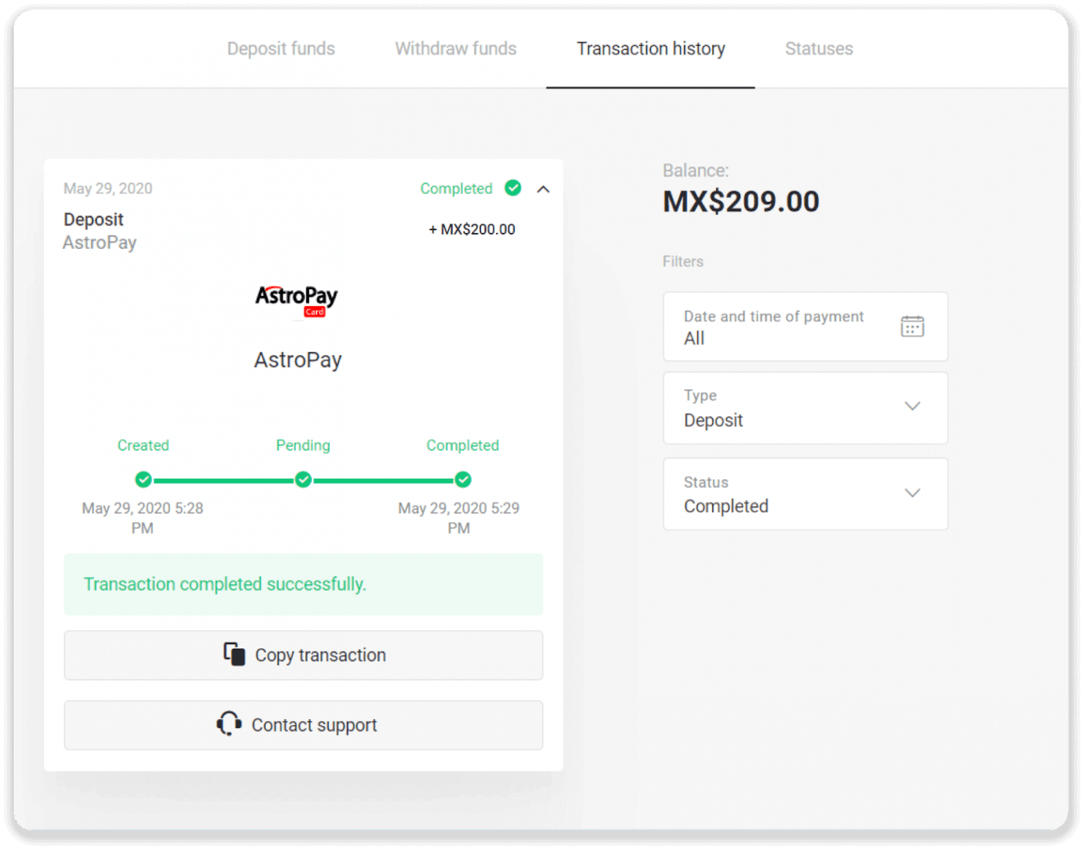 Deposit dana di Binomo melalui e-wallet (WebMoney WMZ, Picpay, Neteller, Astropay, Cash U, Skrill, Adv Cash, Card Astropay, Perfect Money) Deposit dana di Binomo melalui e-wallet (WebMoney WMZ, Picpay, Neteller, Astropay, Cash U, Skrill, Adv Cash, Card Astropay, Perfect Money)