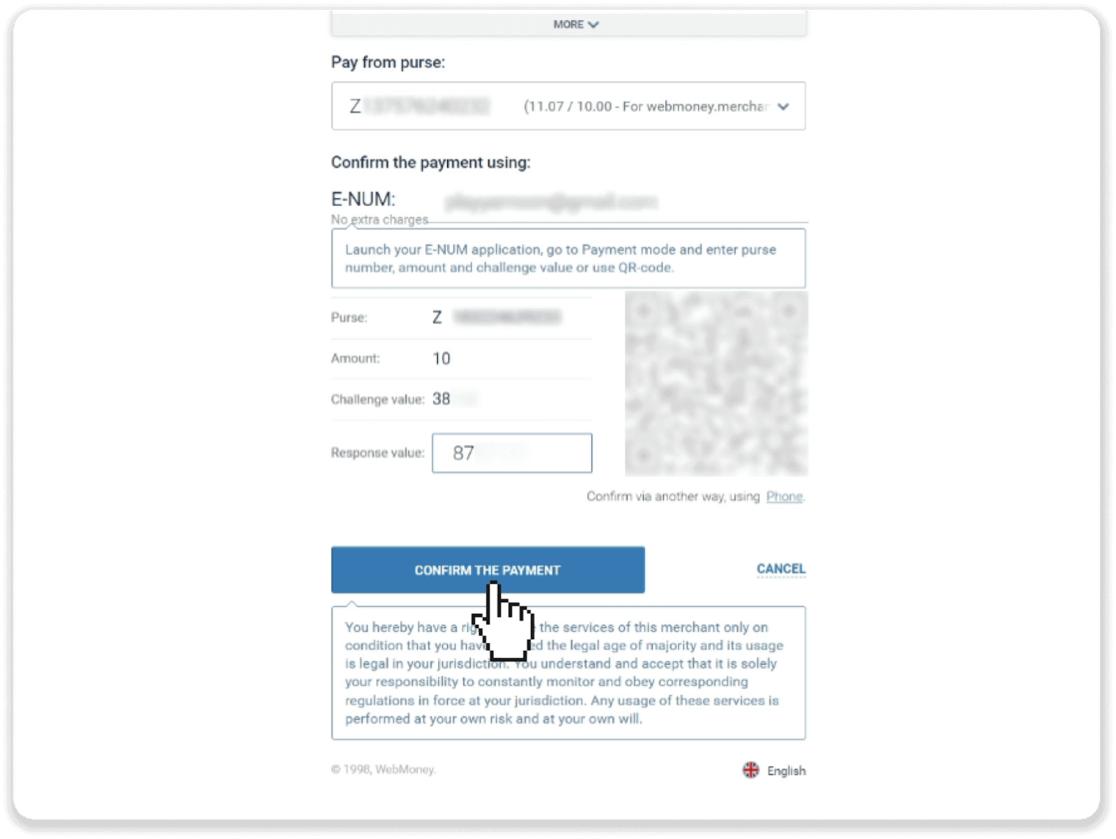 Zahlen Sie Geld über E-Wallets auf Binomo ein (Webmoney WMZ, Picpay, Neteller, Astropay, Cash U, Skrill, ADV Cash, AstroPay Card, Perfect Money)