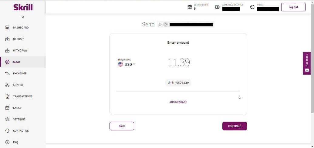 Zahlen Sie Geld über E-Wallets auf Binomo ein (Webmoney WMZ, Picpay, Neteller, Astropay, Cash U, Skrill, ADV Cash, AstroPay Card, Perfect Money)