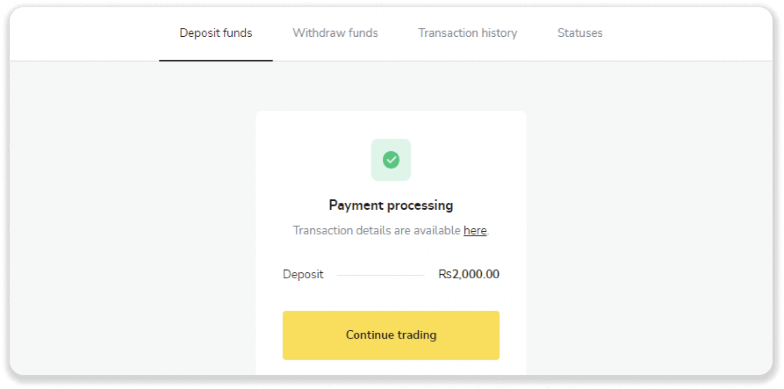 Deposit Funds on Binomo via Pakistan Internet Banking (Bank Transfer, Payment Agent) and E-wallets (CashMaal, JazzCash, Easypaisa, Mobile wallets, Raast, Perfect Money) Deposit Funds on Binomo via Pakistan Internet Banking (Bank Transfer, Payment Agent) and E-wallets (CashMaal, JazzCash, Easypaisa, Mobile wallets, Raast, Perfect Money)