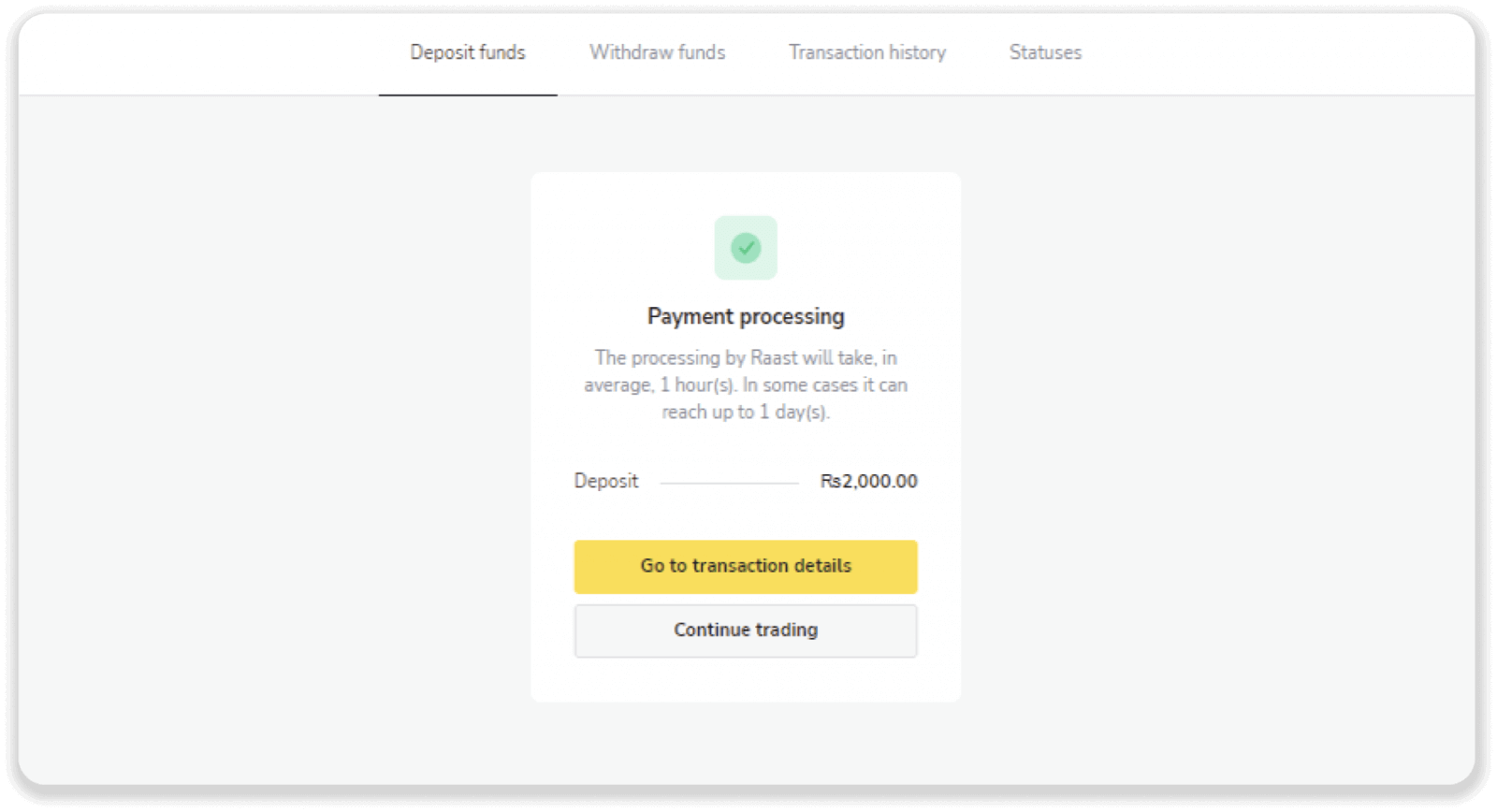 Deposit Funds on Binomo via Pakistan Internet Banking (Bank Transfer, Payment Agent) and E-wallets (CashMaal, JazzCash, Easypaisa, Mobile wallets, Raast, Perfect Money) Deposit Funds on Binomo via Pakistan Internet Banking (Bank Transfer, Payment Agent) and E-wallets (CashMaal, JazzCash, Easypaisa, Mobile wallets, Raast, Perfect Money)
