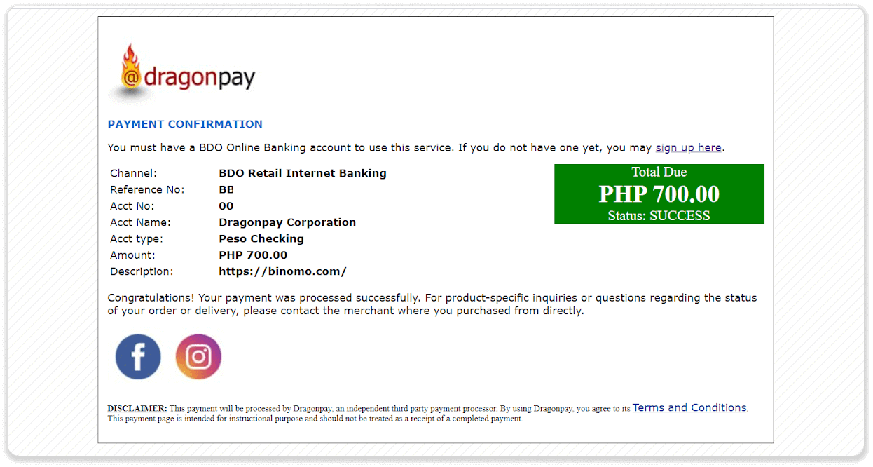 Deposit Funds on Binomo via Philippines Bank Transfer (BDO Internet Banking) and E-wallets (GCash, GrabPay, Paymaya, Coins.ph, AstroPay, Webmoney WMZ, Advcash, Perfect Money) Deposit Funds on Binomo via Philippines Bank Transfer (BDO Internet Banking) and E-wallets (GCash, GrabPay, Paymaya, Coins.ph, AstroPay, Webmoney WMZ, Advcash, Perfect Money)