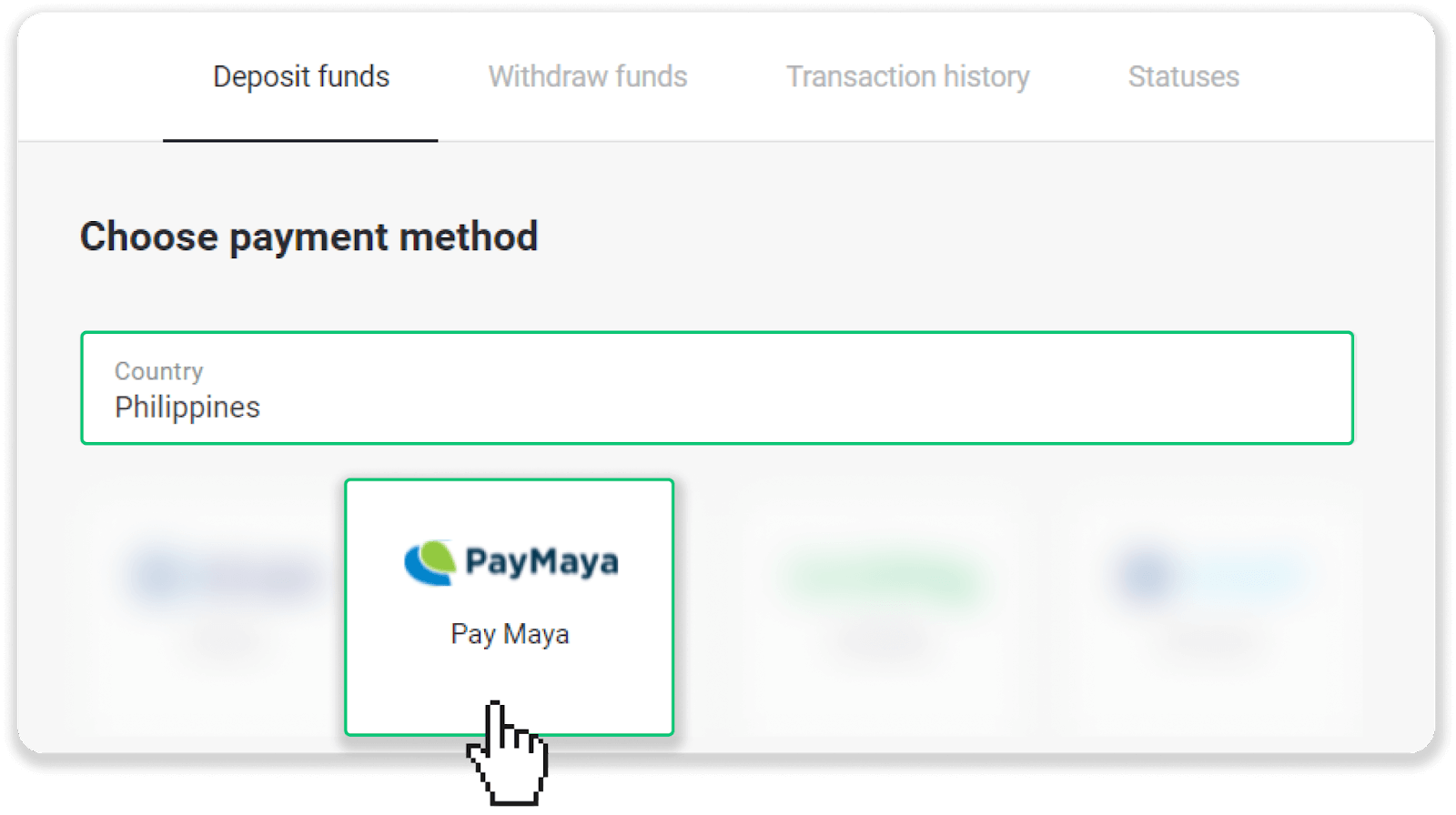 Deposit Funds on Binomo via Philippines Bank Transfer (BDO Internet Banking) and E-wallets (GCash, GrabPay, Paymaya, Coins.ph, AstroPay, Webmoney WMZ, Advcash, Perfect Money) Deposit Funds on Binomo via Philippines Bank Transfer (BDO Internet Banking) and E-wallets (GCash, GrabPay, Paymaya, Coins.ph, AstroPay, Webmoney WMZ, Advcash, Perfect Money)