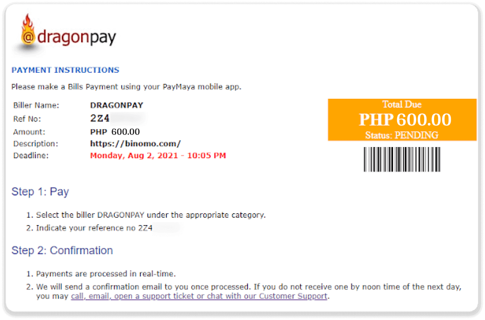 Deposit Funds on Binomo via Philippines Bank Transfer (BDO Internet Banking) and E-wallets (GCash, GrabPay, Paymaya, Coins.ph, AstroPay, Webmoney WMZ, Advcash, Perfect Money) Deposit Funds on Binomo via Philippines Bank Transfer (BDO Internet Banking) and E-wallets (GCash, GrabPay, Paymaya, Coins.ph, AstroPay, Webmoney WMZ, Advcash, Perfect Money)