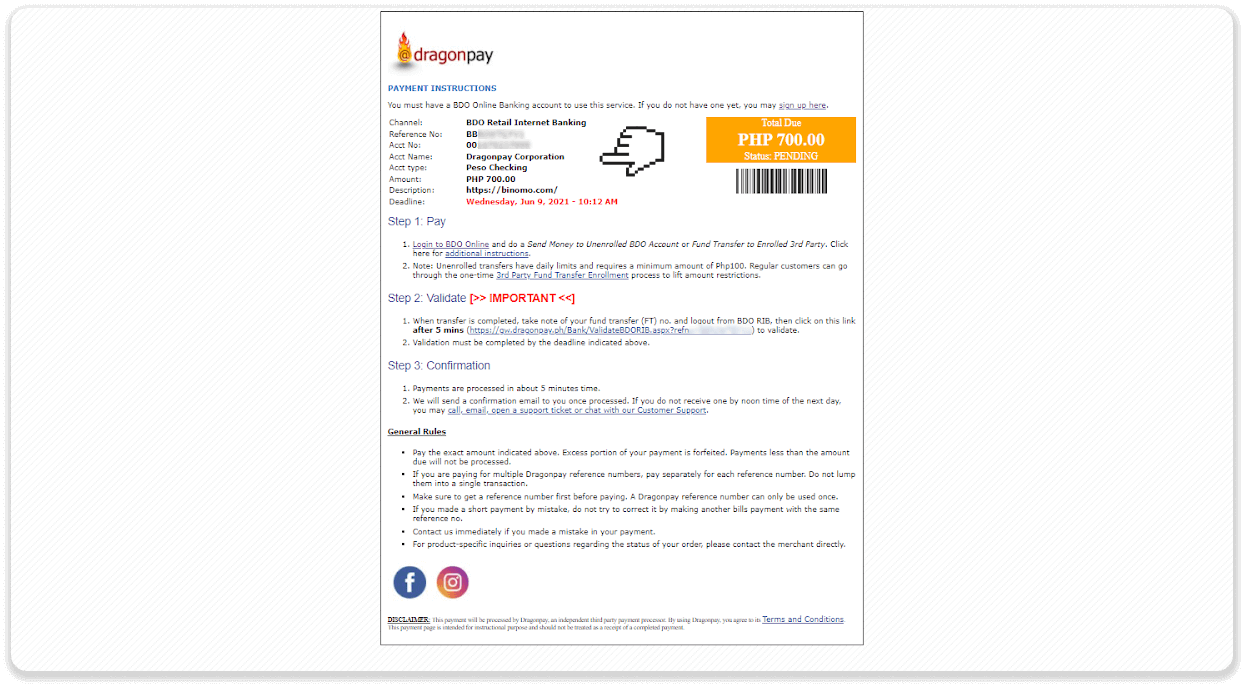 Deposit Funds on Binomo via Philippines Bank Transfer (BDO Internet Banking) and E-wallets (GCash, GrabPay, Paymaya, Coins.ph, AstroPay, Webmoney WMZ, Advcash, Perfect Money) Deposit Funds on Binomo via Philippines Bank Transfer (BDO Internet Banking) and E-wallets (GCash, GrabPay, Paymaya, Coins.ph, AstroPay, Webmoney WMZ, Advcash, Perfect Money)