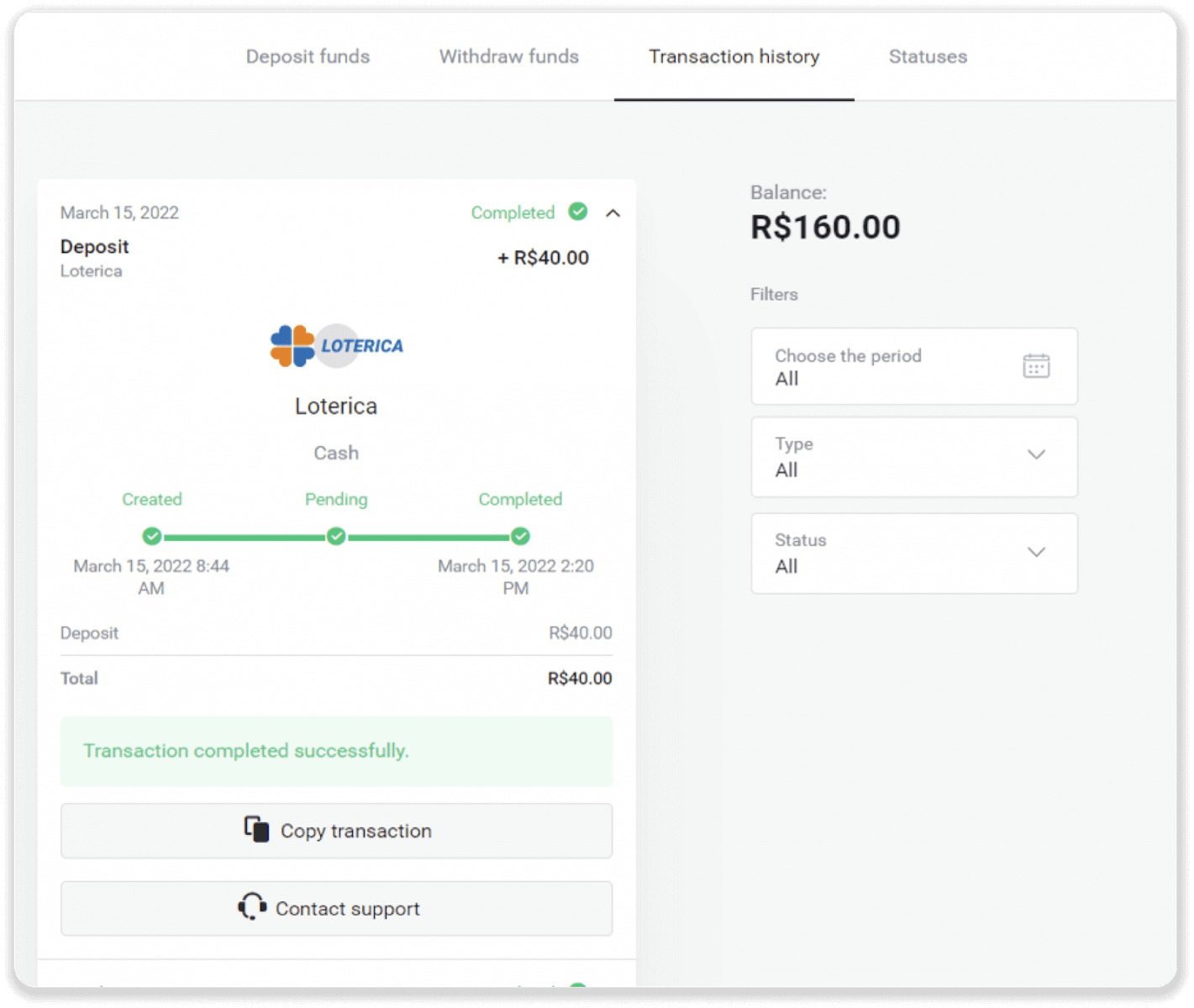 Deposit Funds via Bank Transfer (Itau, PicPay, Loterica, Boleto Rapido ,Paylivre, Pagsmile, Bradesco, Santander) on Binomo Deposit Funds via Bank Transfer (Itau, PicPay, Loterica, Boleto Rapido ,Paylivre, Pagsmile, Bradesco, Santander) on Binomo