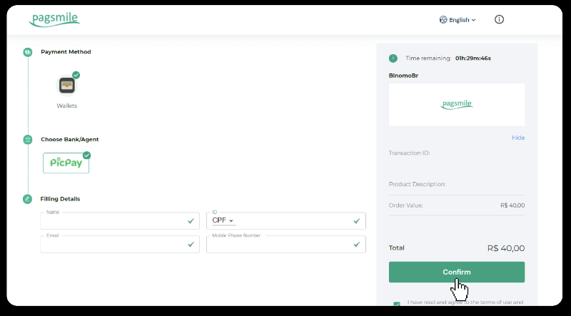 Deposit Funds via Bank Transfer (Itau, PicPay, Loterica, Boleto Rapido ,Paylivre, Pagsmile, Bradesco, Santander) on Binomo Deposit Funds via Bank Transfer (Itau, PicPay, Loterica, Boleto Rapido ,Paylivre, Pagsmile, Bradesco, Santander) on Binomo