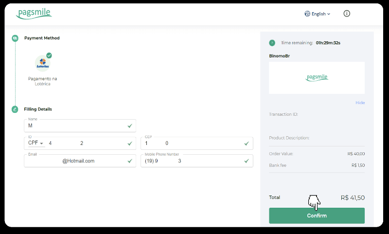 Sett inn midler via bankoverføring (Itau, PicPay, Loterica, Boleto Rapido, Paylivre, Pagsmile, Bradesco, Santander) på Binomo Sett inn midler via bankoverføring (Itau, PicPay, Loterica, Boleto Rapido, Paylivre, Pagsmile, Bradesco, Santander) på Binomo