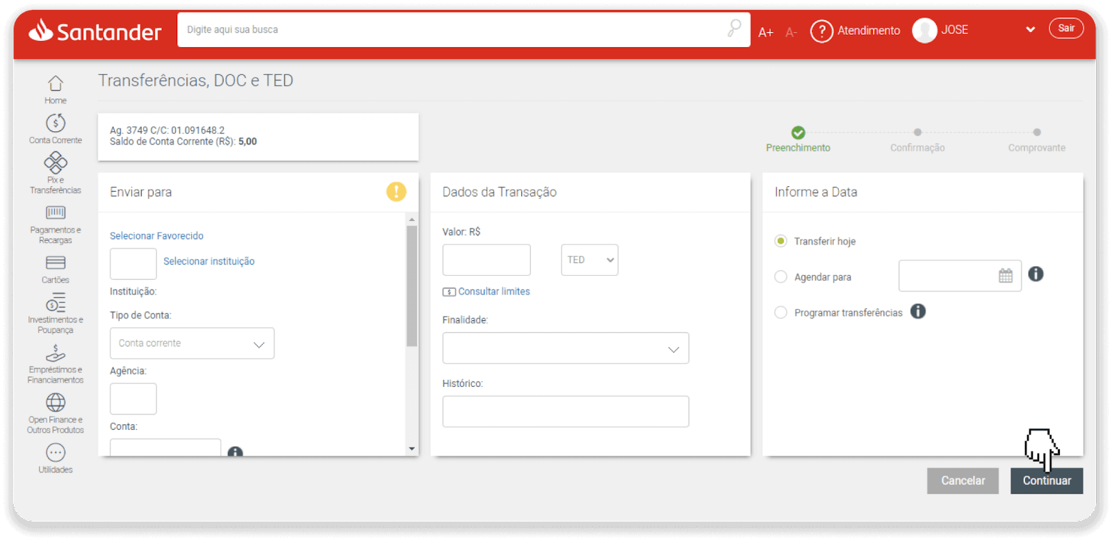 Sett inn midler via bankoverføring (Itau, PicPay, Loterica, Boleto Rapido, Paylivre, Pagsmile, Bradesco, Santander) på Binomo Sett inn midler via bankoverføring (Itau, PicPay, Loterica, Boleto Rapido, Paylivre, Pagsmile, Bradesco, Santander) på Binomo