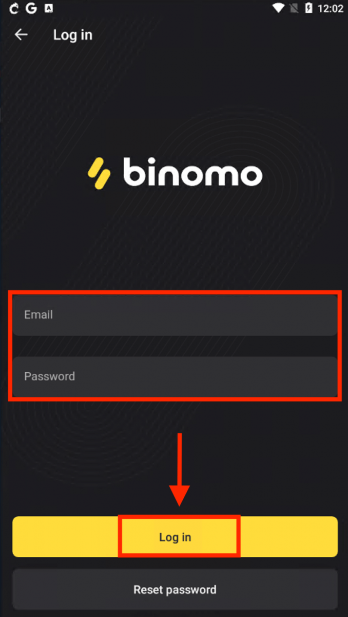 Si të identifikoheni në Binomo Si të identifikoheni në Binomo