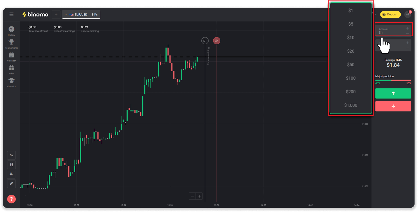 كيف تبدأ Binomo Trading في عام 2023: دليل خطوة بخطوة للمبتدئين كيف تبدأ Binomo Trading في عام 2023: دليل خطوة بخطوة للمبتدئين