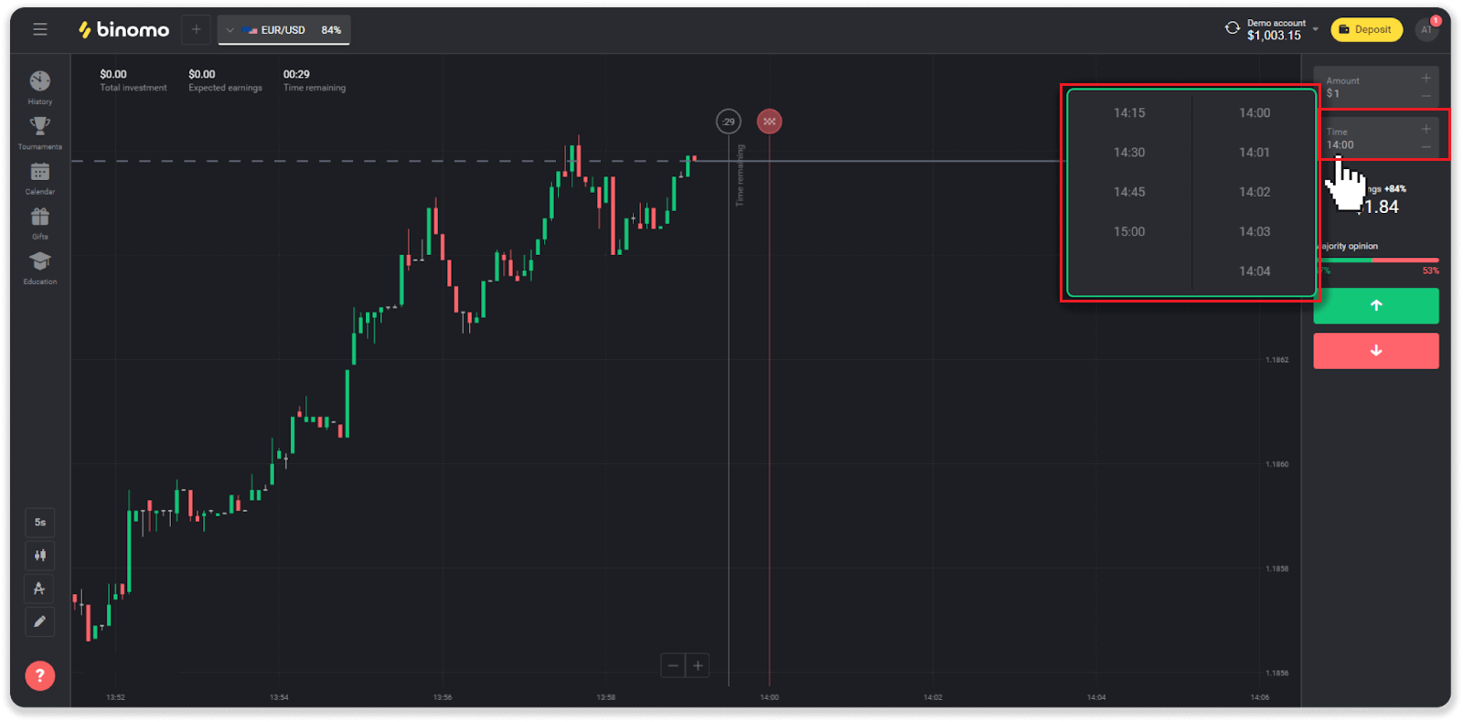 كيف تبدأ Binomo Trading في عام 2023: دليل خطوة بخطوة للمبتدئين كيف تبدأ Binomo Trading في عام 2023: دليل خطوة بخطوة للمبتدئين