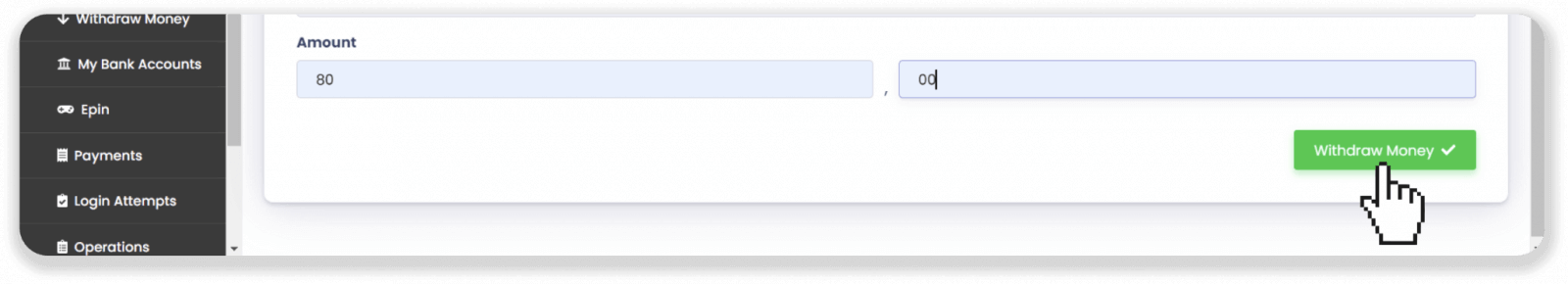 Conas Cistí a Aistarraingt ó Binomo go dtí mo E-sparán (Payfix, Webmoney WMZ, Tpaga, Perfect Money, airgead tirim ADV, PayTM, Globe Pay, AstroPay, Jeton Wallet)