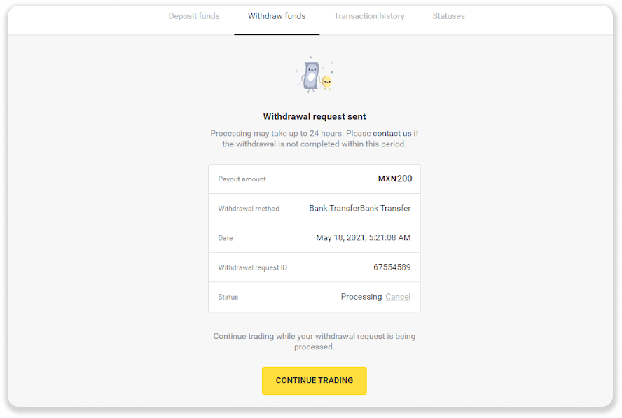 Si të tërhiqni fonde në llogarinë time bankare (transferim bankar, banking në internet, transferim bankar IMPS, transferim bankar NEFT, shkëmbyes indian, NetBanking, llogari virtuale, CEPbank, PIX) në Binomo Si të tërhiqni fonde në llogarinë time bankare (transferim bankar, banking në internet, transferim bankar IMPS, transferim bankar NEFT, shkëmbyes indian, NetBanking, llogari virtuale, CEPbank, PIX) në Binomo