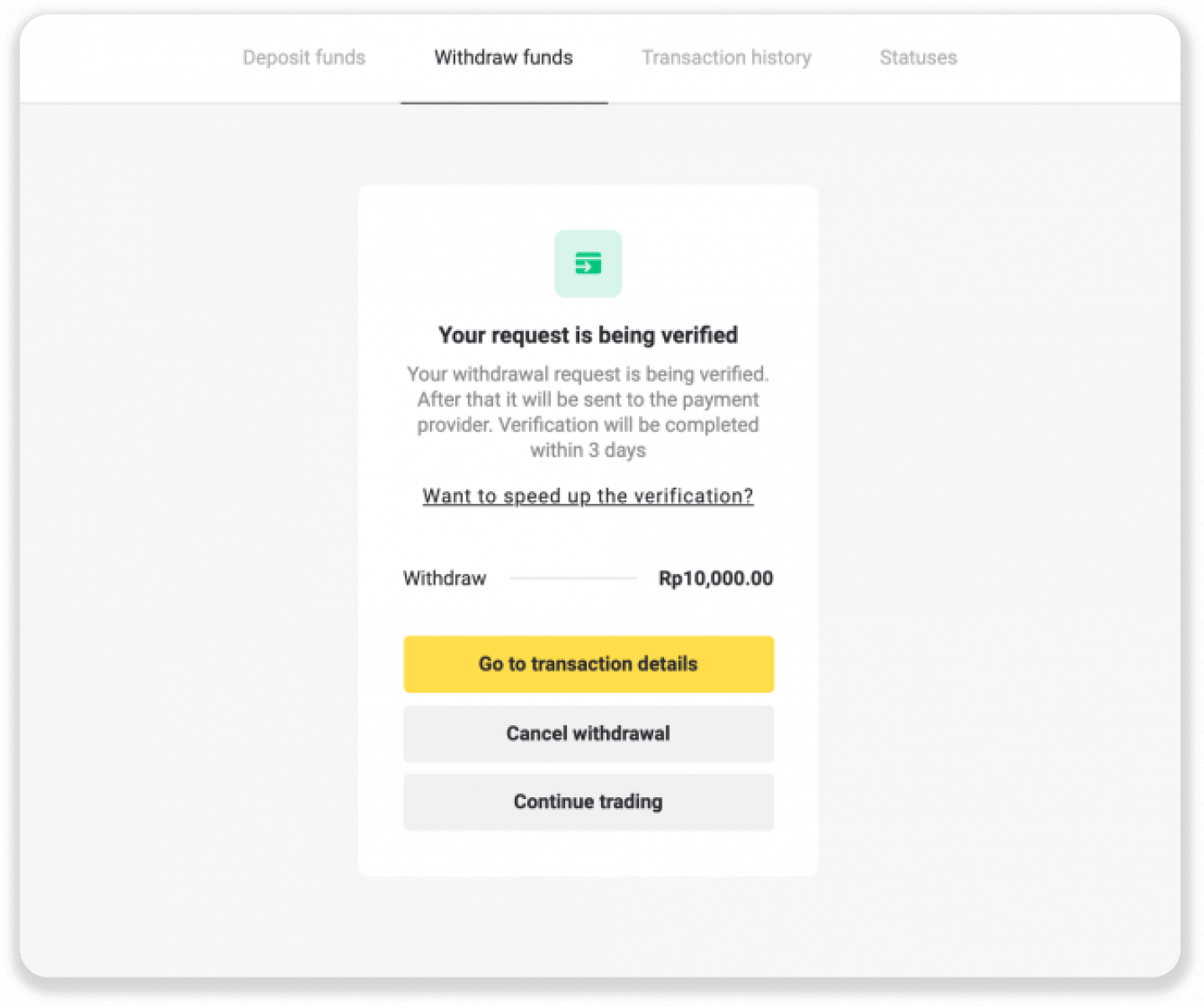 How to Withdraw Funds to my Bank Account (Bank transfer, Internet Banking, IMPS Bank Transfer, NEFT Bank Transfer, Indian Exchanger, NetBanking, Virtual Account, CEPbank, PIX) on Binomo