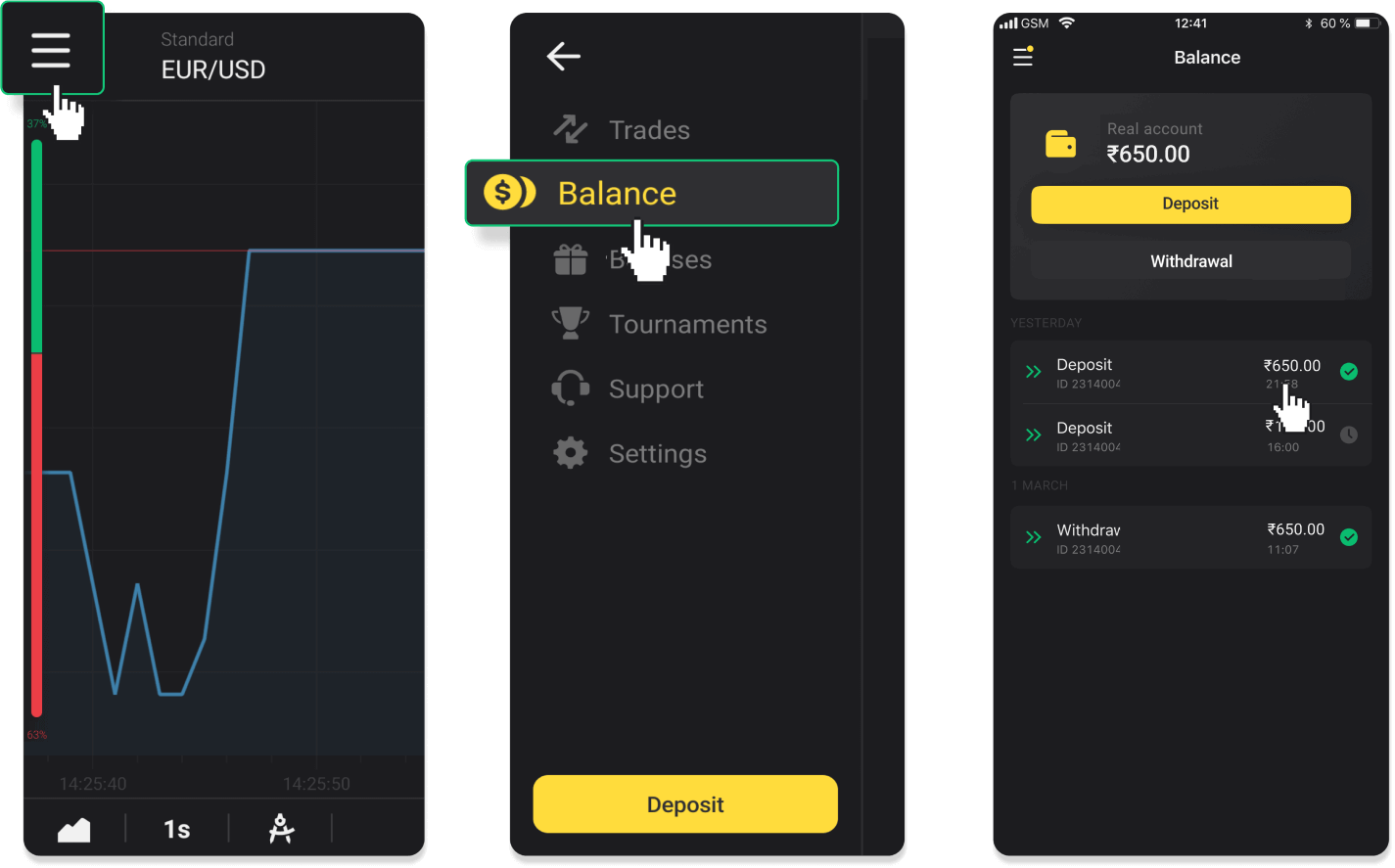 How to Withdraw Funds to my Bank Account (Bank transfer, Internet Banking, IMPS Bank Transfer, NEFT Bank Transfer, Indian Exchanger, NetBanking, Virtual Account, CEPbank, PIX) on Binomo
