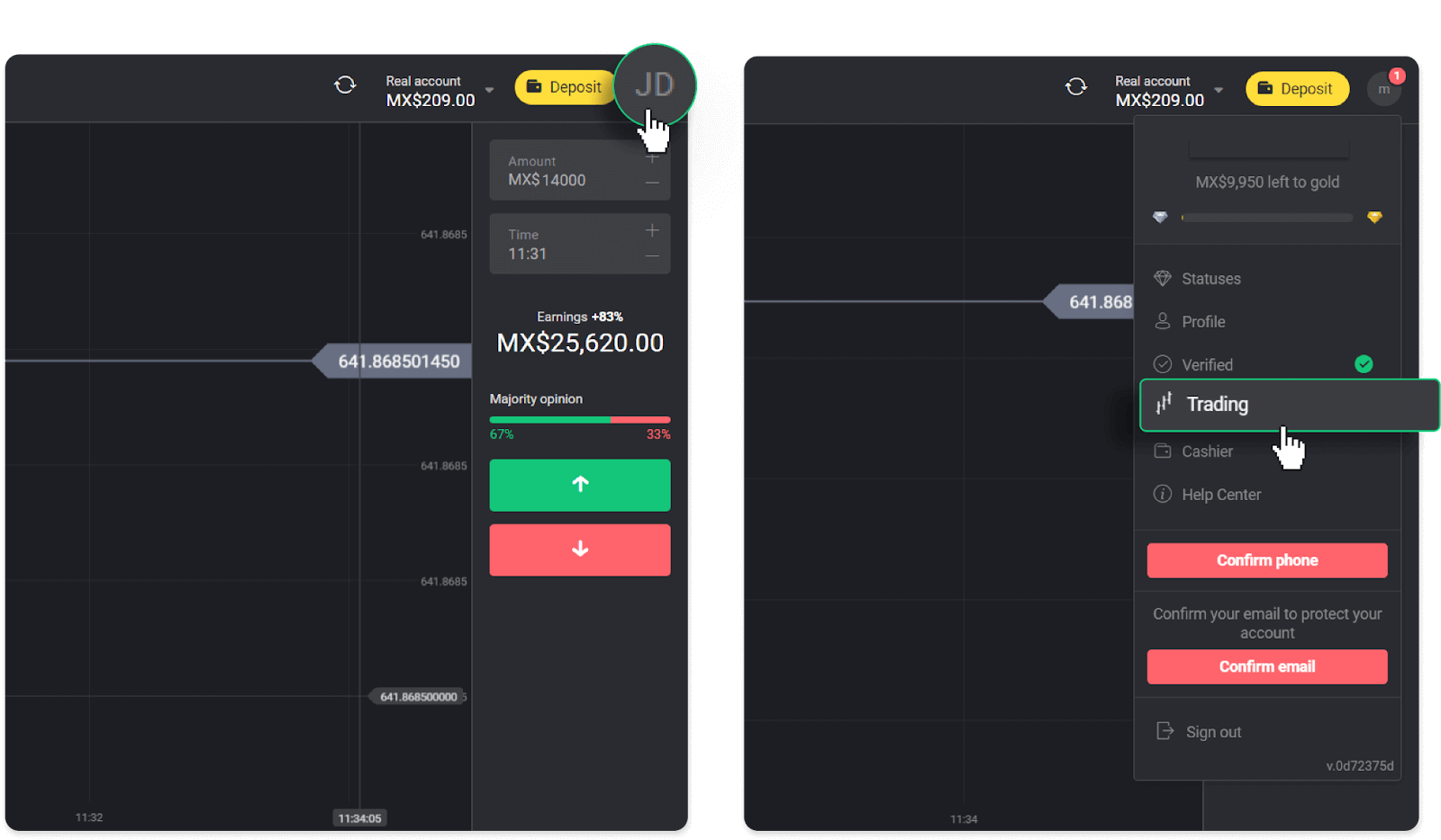 How to Withdraw Funds to my Bank Account (Bank transfer, Internet Banking, IMPS Bank Transfer, NEFT Bank Transfer, Indian Exchanger, NetBanking, Virtual Account, CEPbank, PIX) on Binomo