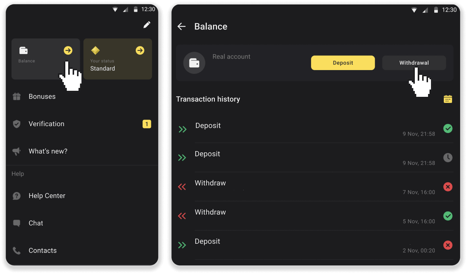 How to Withdraw Funds to my Bank Account (Bank transfer, Internet Banking, IMPS Bank Transfer, NEFT Bank Transfer, Indian Exchanger, NetBanking, Virtual Account, CEPbank, PIX) on Binomo