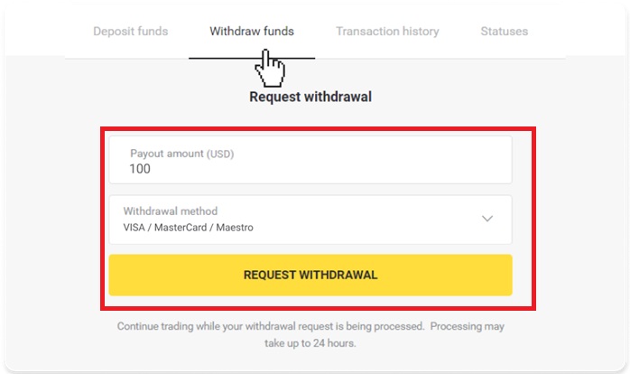 Hoe u in 2026 geld kunt opnemen bij Binomo: stapsgewijze handleiding, kosten en verwerkingstijd Hoe u in 2026 geld kunt opnemen bij Binomo: stapsgewijze handleiding, kosten en verwerkingstijd